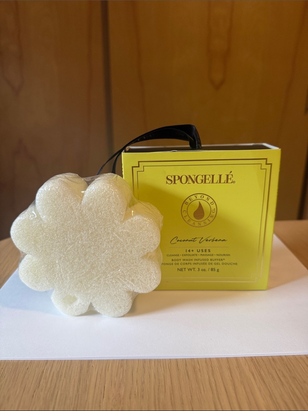 Coconut Verbena boxed Floral Bath Buffer - never used!